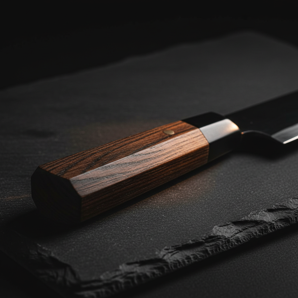 The handle — 柄